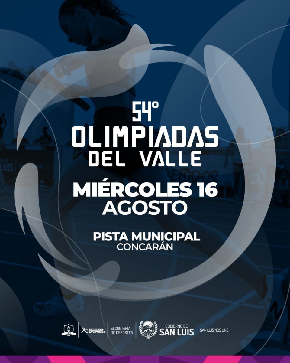 54° Olimpiadas del Valle San Luis Run